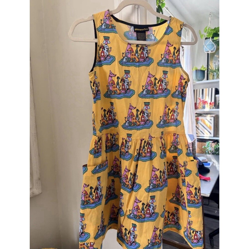 Nooworks Dog Party Big Pocket dress